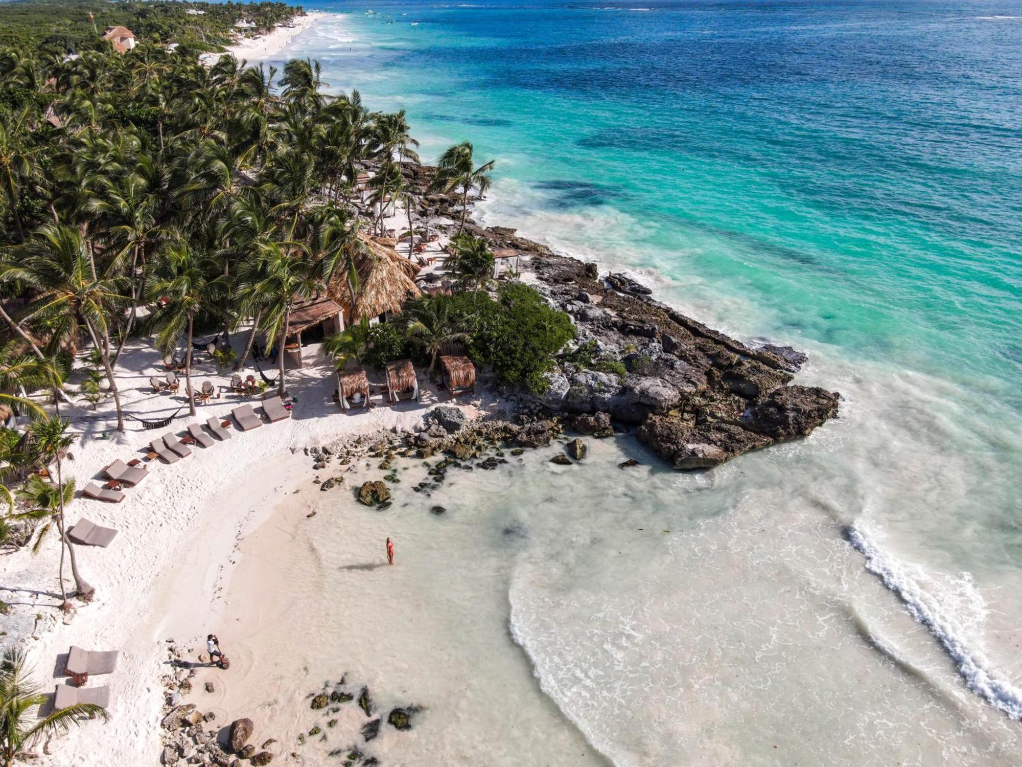Diamante K Hotel Tulum Bagian luar foto