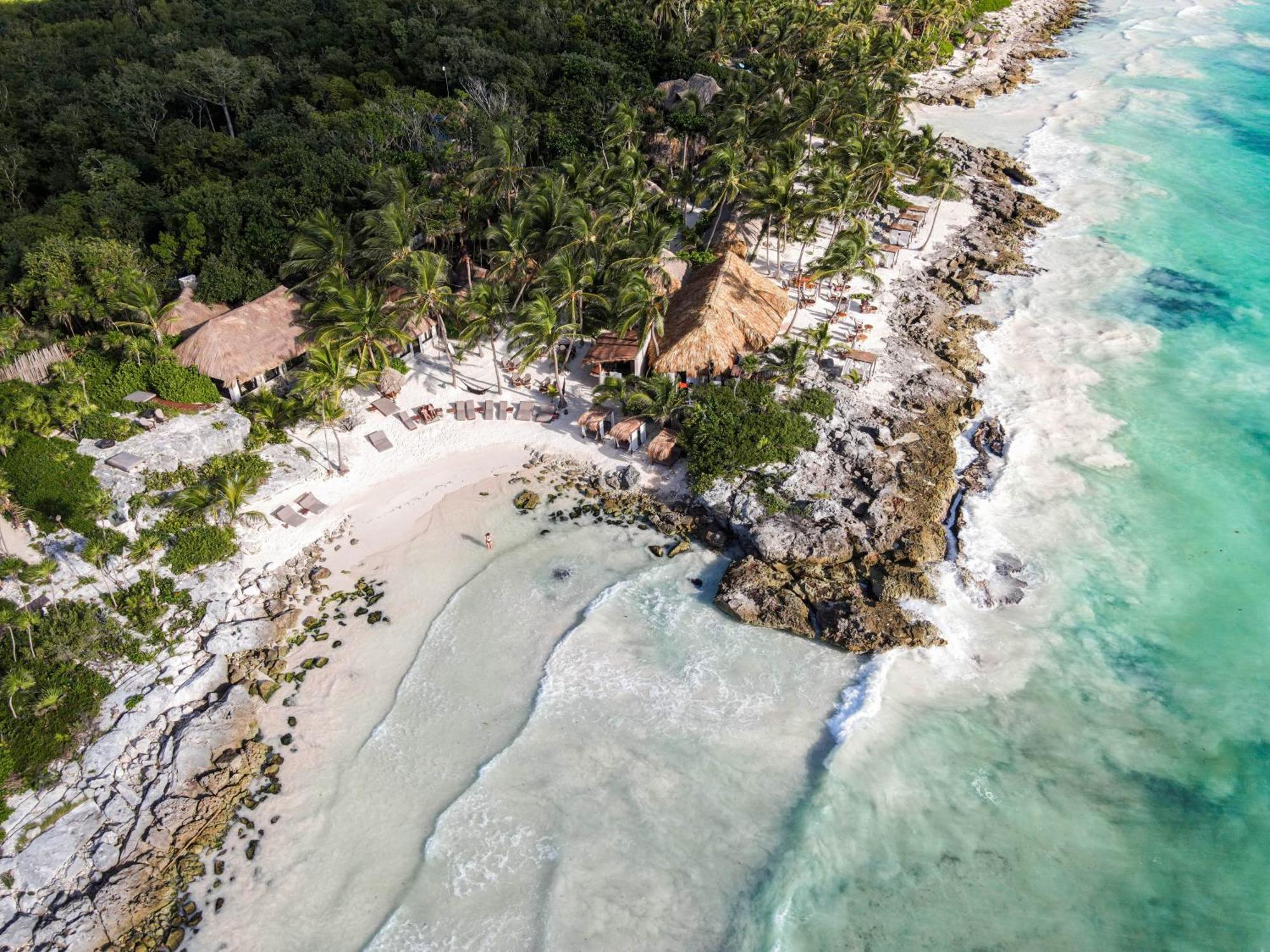 Diamante K Hotel Tulum Bagian luar foto
